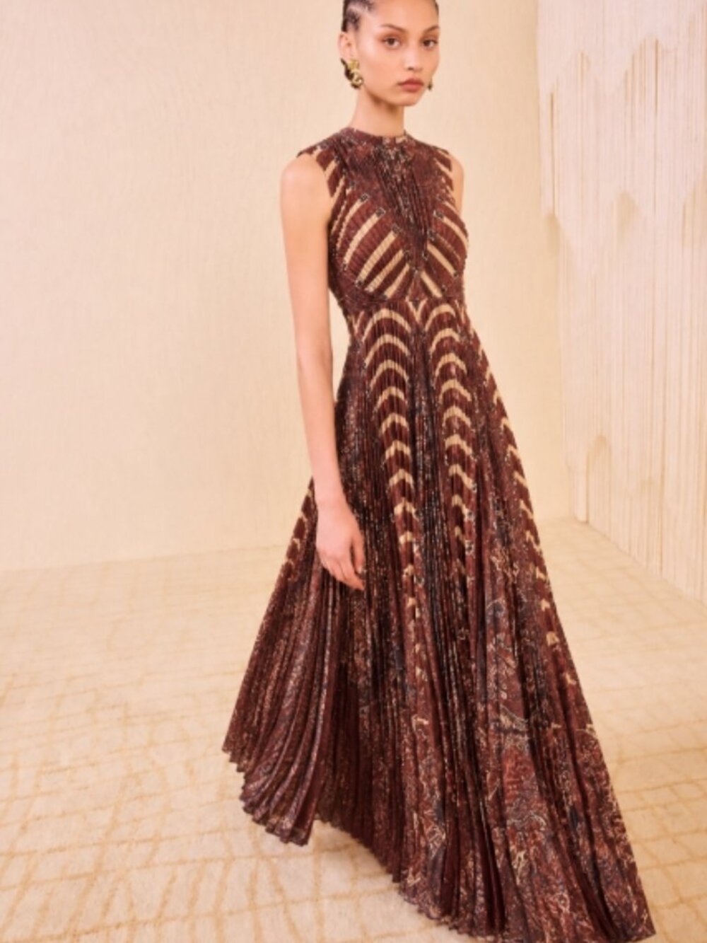 NWT ULLA JOHNSON Violeta Midi Dress in Topaz M $1,100